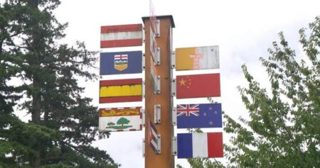How a bus stop in a small B.C. town became centre of dispute between China and Taiwan