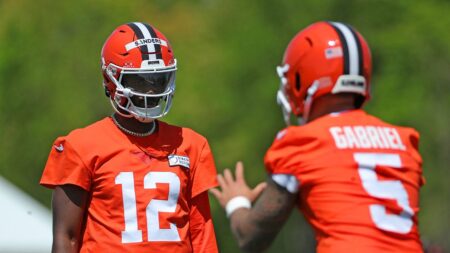 Browns’ Dillon Gabriel clarifies ‘entertainers’ comment amid QB competition with Shedeur Sanders