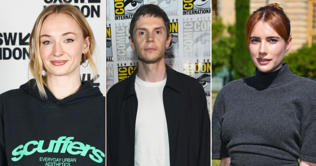 Did Sophie Turner Break Up Evan Peters and Emma Roberts? Fan Theories Explained