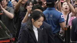 South Korean prosecutors question ex-first lady accused of graft
