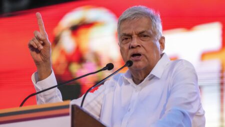 Sri Lanka ex-president Wickremesinghe arrested over alleged misuse of government funds