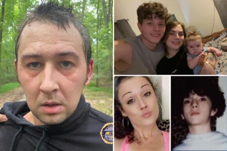Convicted felon Austin Drummond captured in slaying of Tennessee family — abandoning infant girl —after frantic manhunt