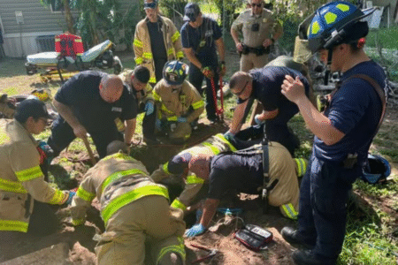 Missing Texas Man Found Alive After Cries for Help Heard Underground