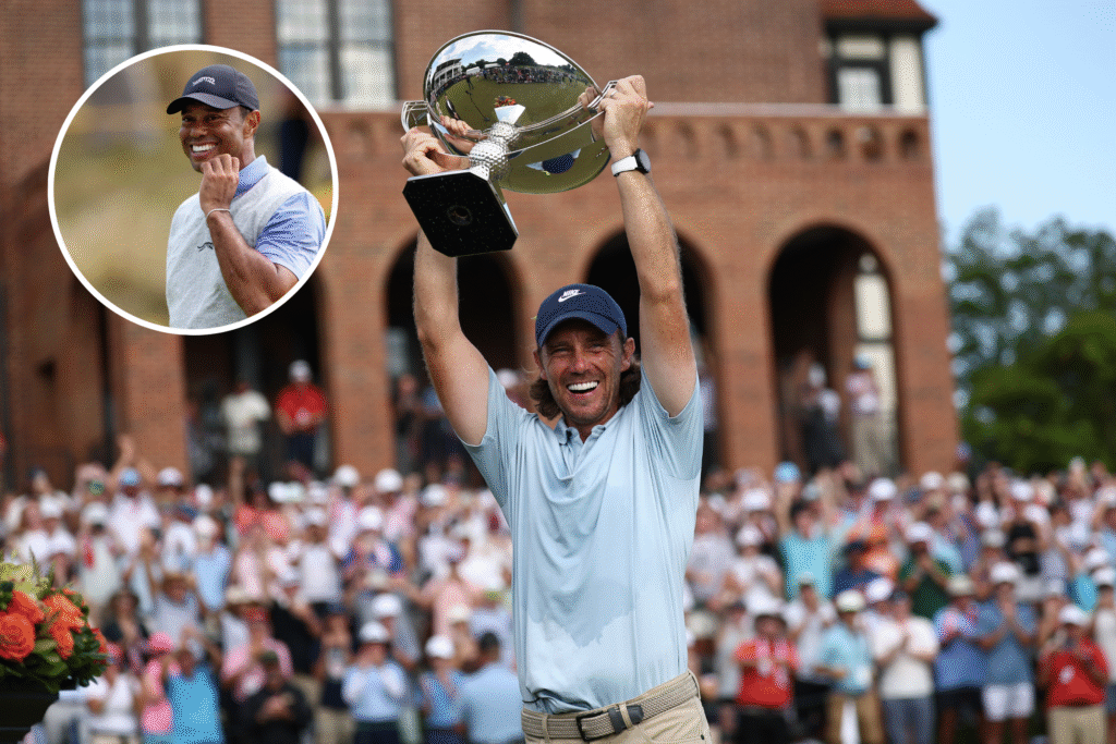Tiger Woods Drops Heartfelt Message to Tommy Fleetwood’s Epic Win