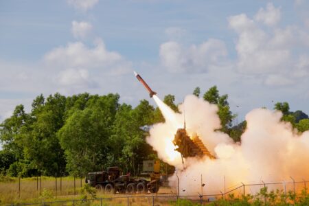 Photos Show US Firing Patriot Missiles in West Pacific Drill