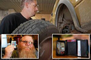 Michigan autoworker’s lost wallet found under car hood in Minnesota over a decade later