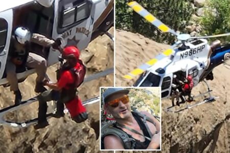 Fallen California hiker spends 2 harrowing days trapped behind ‘extreme’ waterfall: ‘Stunning survival story’