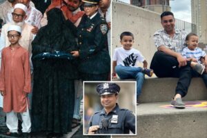 Widow of NYPD cop killed in Park Avenue mass shooting gives birth to ‘beautiful baby boy’