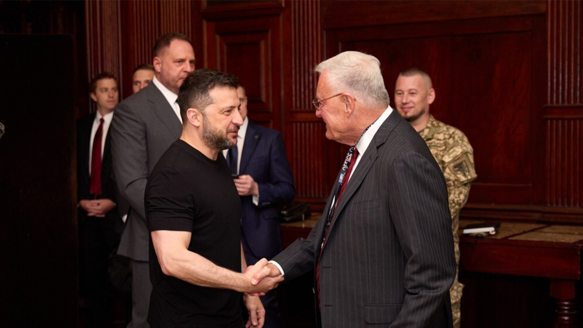 Zelenskyy and Kelogg