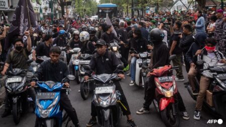 Thousands protest in Indonesia as military deployed in capital