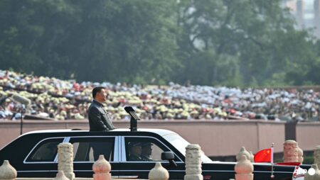 At China’s WWII parade, Xi says humanity faces choice between peace and war, vows commitment to shared future