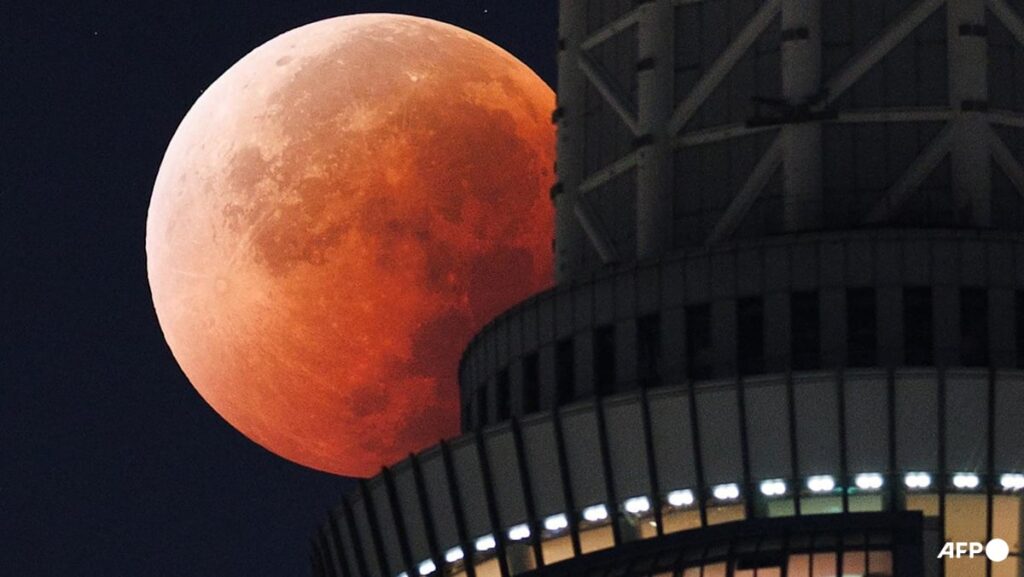 In pictures: Blood Moon rises around the world