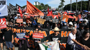 Thousands take to streets as Philippines protests flood control fraud