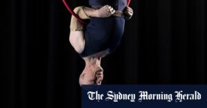 Preston circus celebrates Kingsley Just’s aerial hoop world record