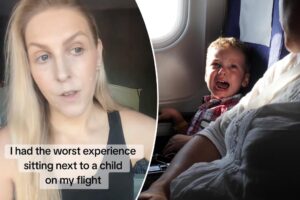 Unruly toddler ruins flight for passenger — who gets slammed for criticizing the mother: ‘You judgmental busybodies’