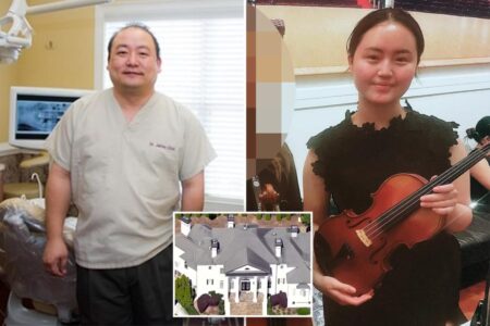 Dentist slaughters wife, budding classical musician daughter, 15, in murder-suicide at tragic family’s .7M Georgia mansion