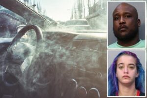 NY couple caught ‘hot-boxing’ car with 2-year-old in the backseat outside Miami Beach hotel