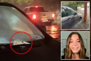 South Carolina woman finds car ticketed multiple times after flash flooding floats car into tow away zone