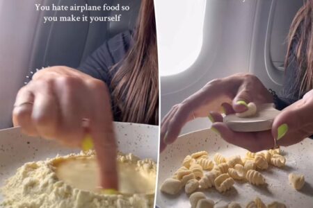 I make my own meals on airplanes — trolls say it’s disgusting and unhygienic but fresh food is just better