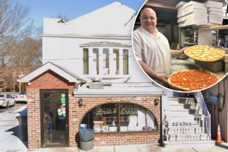 Exclusive | Beloved Bronx ‘hole-in-the-wall’ pizzeria named best in NYC — as it celebrates over six decades of slice-slinging: ‘We’re just pizza’
