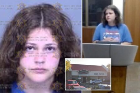 Special education school staffer charged after video showed her having sex with teen student: cops