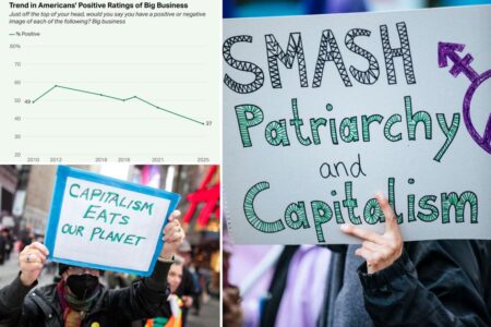 Americans’ support for capitalism sinks to record low as they warm to socialism: poll