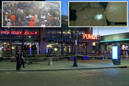 Five injured in shooting outside Cleveland bar after dispute ‘escalated’ among patrons: police