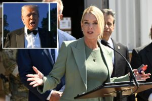 Trump presses Bondi to prosecute his enemies including Letitia James, Adam Schiff in Truth Social post: ‘They’re all guilty as hell’
