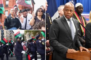 Eric Adams mysteriously MIA from weekend events as rumors swirl he’ll drop NYC re-election bid: ‘Looks like he’s thrown in the towel’