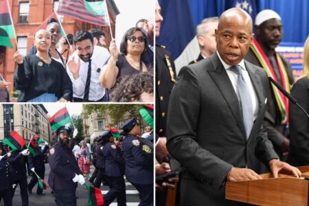 Eric Adams mysteriously MIA from weekend events as rumors swirl he’ll drop NYC re-election bid: ‘Looks like he’s thrown in the towel’