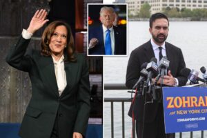 Kamala Harris offers half-hearted endorsement of NYC mayoral candidate Zohran Mamdani: ‘Sure’