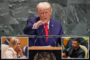 Trump warns Europe ‘being devastated by energy and immigration’ in UN speech