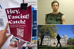 Leftist gun club tied to violence recruiting on Georgetown campus echoes Charlie Kirk killing: ‘Hey fascist! Catch!’