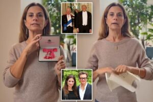 Oscar winner’s ex-wife tears up royal honor over Trump’s UK state visit: ‘Cowardly display of appeasing’