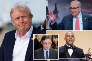 Trump agrees to last-minute meeting with Jeffries, Schumer on government shutdown