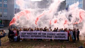 Petition to make abortion access easier given to European Commission