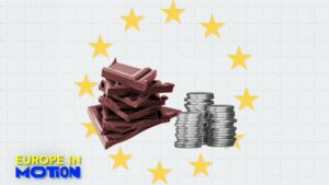 Where in Europe is the price of chocolate increasing the most?