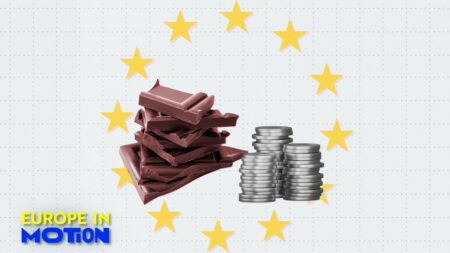 Where in Europe is the price of chocolate increasing the most?