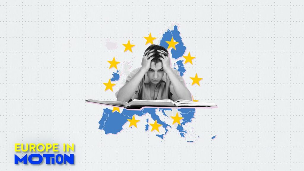 How many students in the EU suffer from mental health problems?