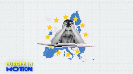 How many students in the EU suffer from mental health problems?