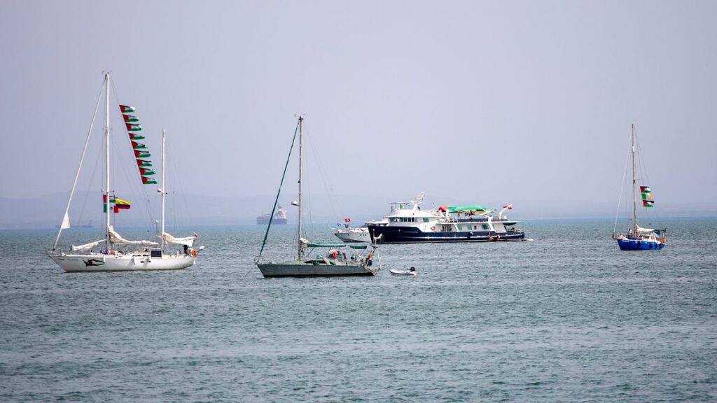 Gaza-bound flotilla rejects Israeli claims of Hamas funding