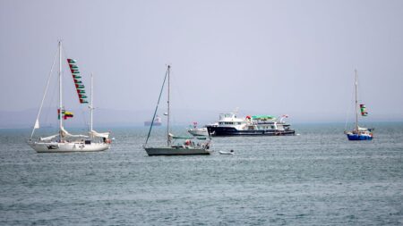 Gaza-bound flotilla rejects Israeli claims of Hamas funding