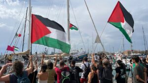 European aid flotilla sails to Gaza, with four MEPs aboard