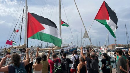 European aid flotilla sails to Gaza, with four MEPs aboard