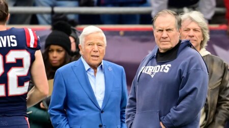 Robert Kraft says Bill Belichick will receive statue ‘right next to’ Tom Brady’s
