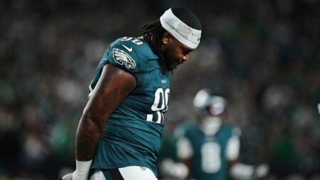 Eagles’ Jalen Carter addresses spitting incident, makes vow to teammates