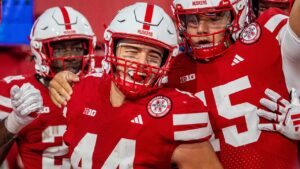 Nebraska’s Luke Lindenmeyer proposes to girlfriend after scoring TD in big win