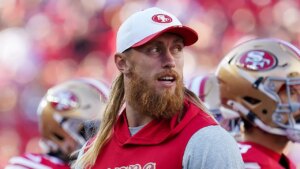 49ers’ George Kittle expected to miss 3-5 weeks with hamstring injury, while Brock Purdy uncertain for Week 2