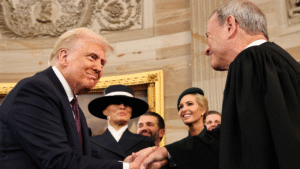 Chief Justice Roberts sides with Trump to temporarily freeze B in foreign aid spending