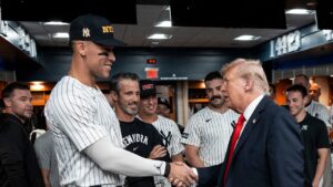 Aaron Judge hits 2 home runs after meeting Trump, who called him a ‘fantastic player’